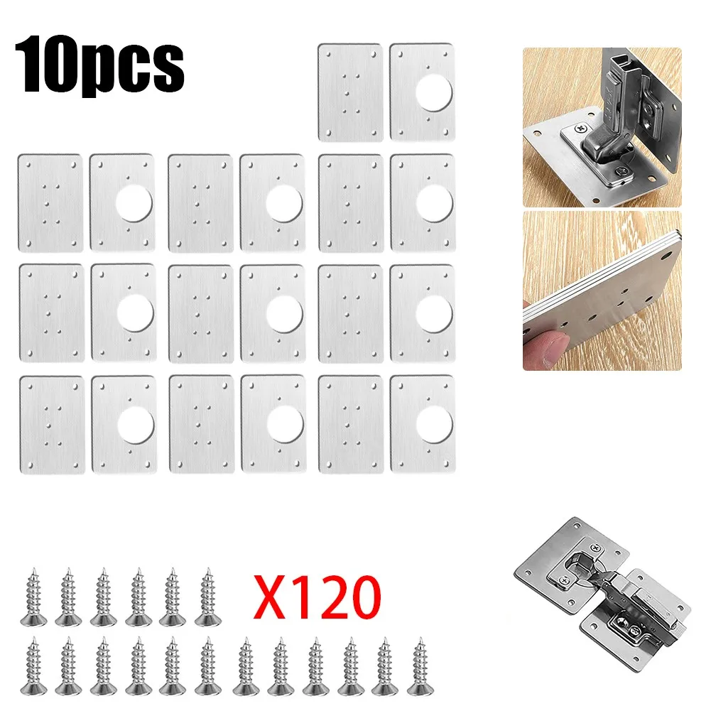 1/2/4/10PCS Hinge Repair Plates - Image 15