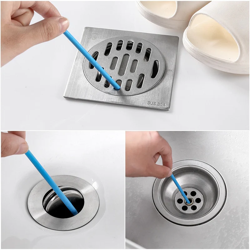 12PCS/ Set Drain Deodorant Cleaning Sticks - Image 3