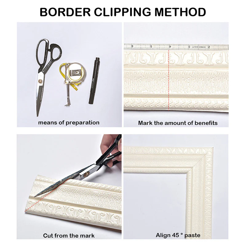 230cm (7 1/2 ft) 3D Pattern Border Line - Image 28