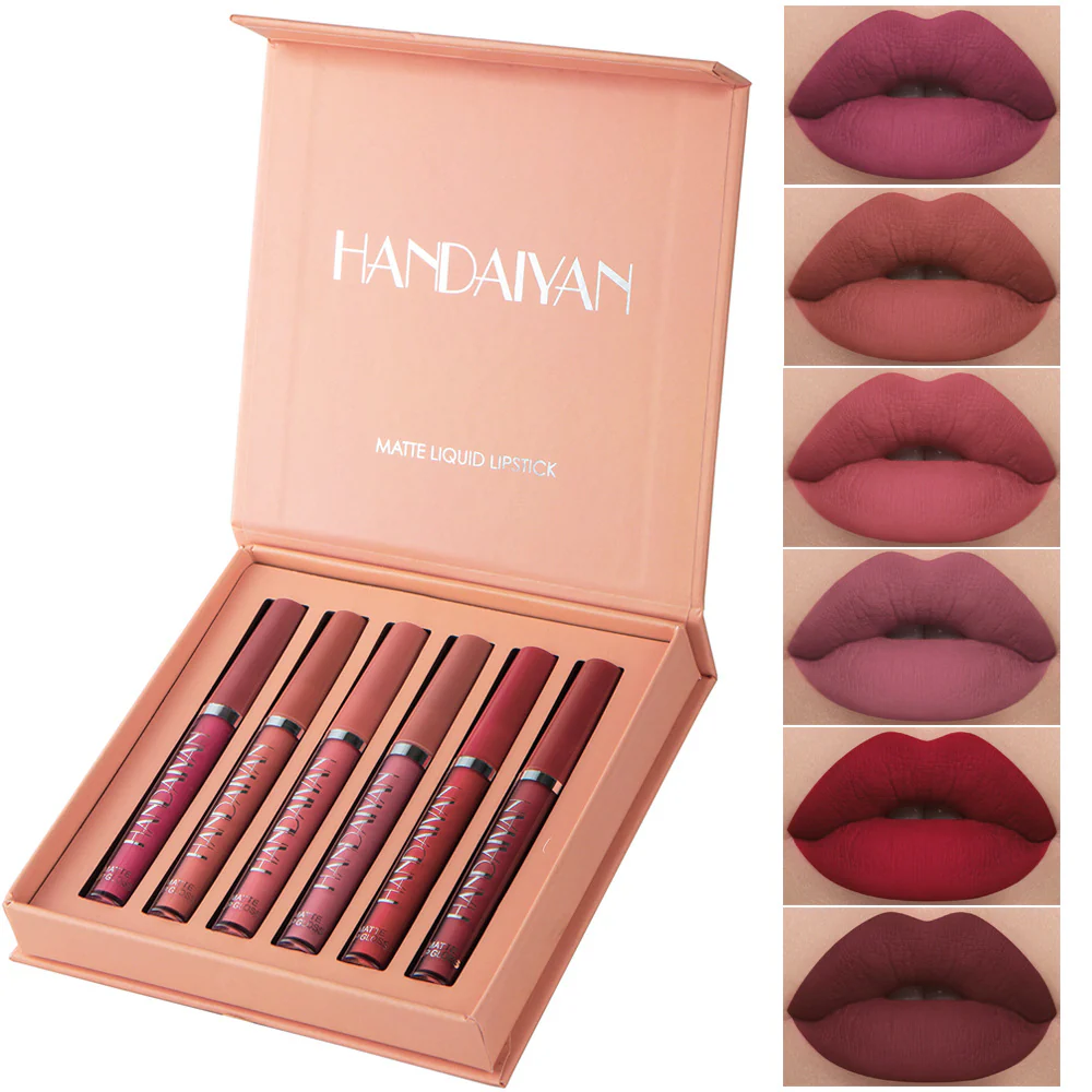 6PCS/Set Velvet Matte Lipstick - Image 21