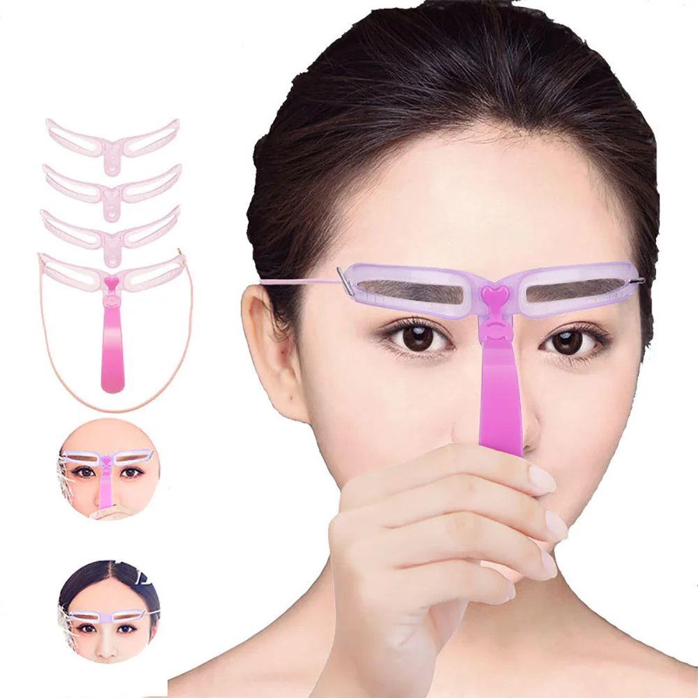 8 Styles Reusable Eyebrow Stencil - Image 4