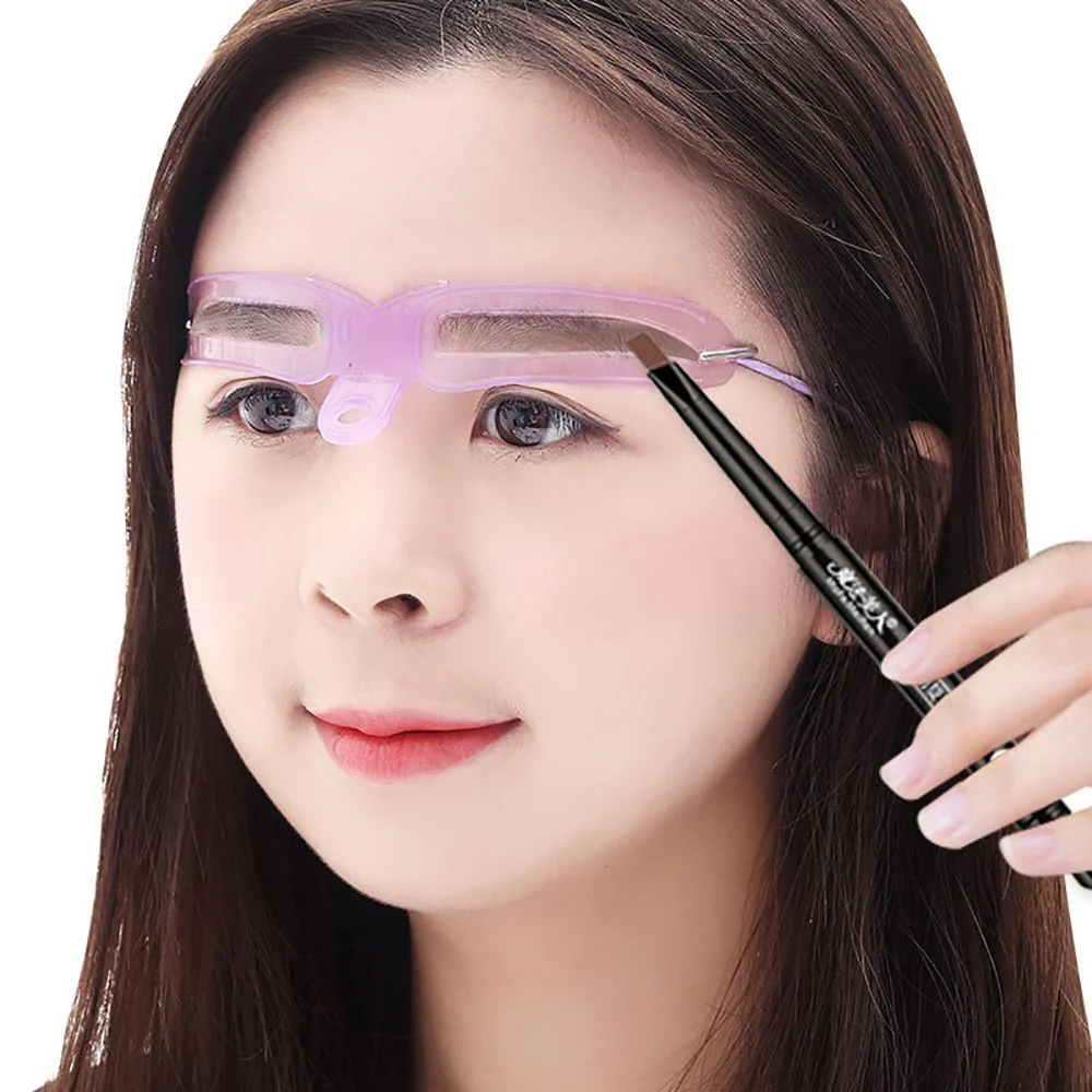 8 Styles Reusable Eyebrow Stencil - Image 6