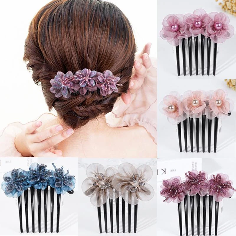 Flower Hair Clip Pin - Image 17