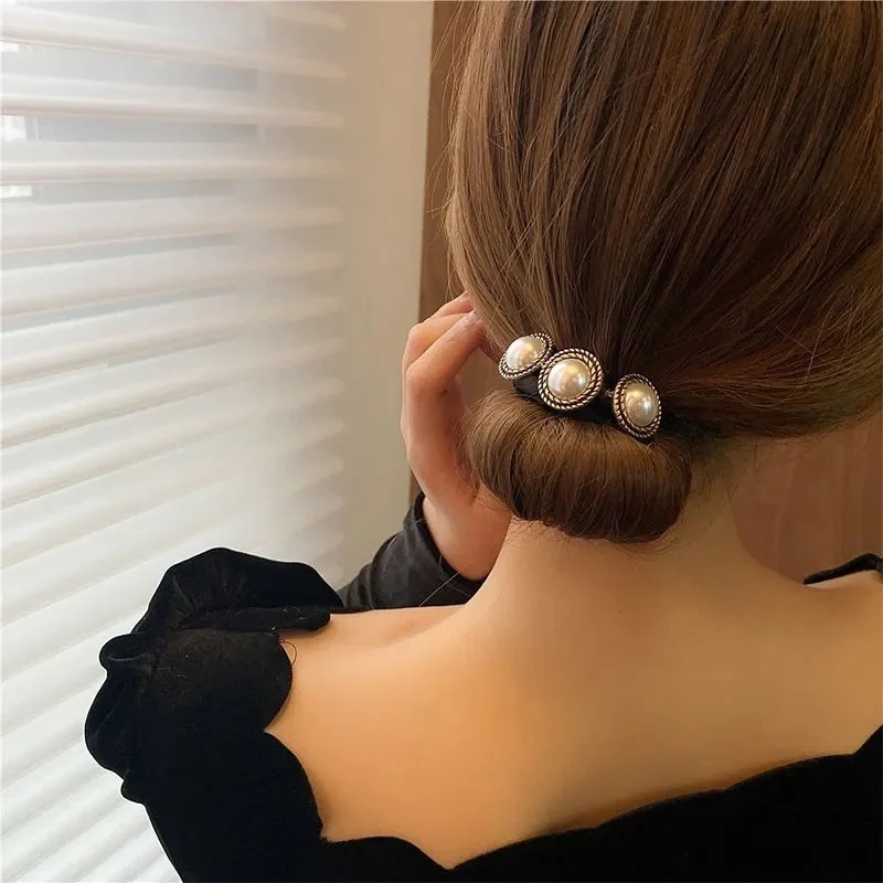 Flower Pearl Bun Maker Stick - Image 6