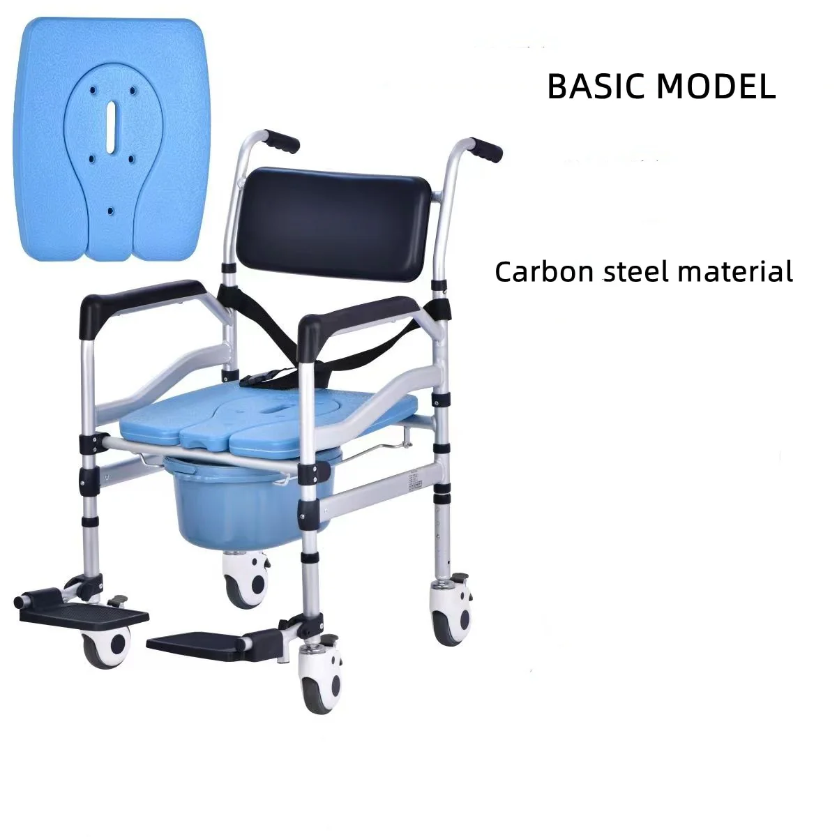 Foldable Toilet Wheelchair - Image 8