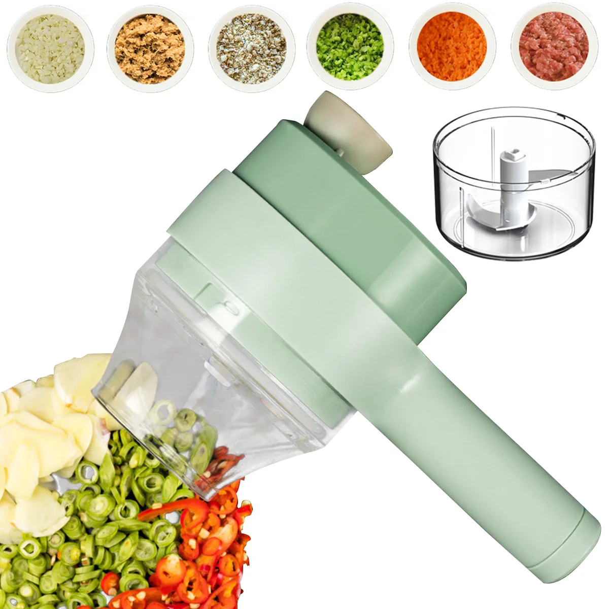 Multifunctional Electric Slicer Chopper - Image 8