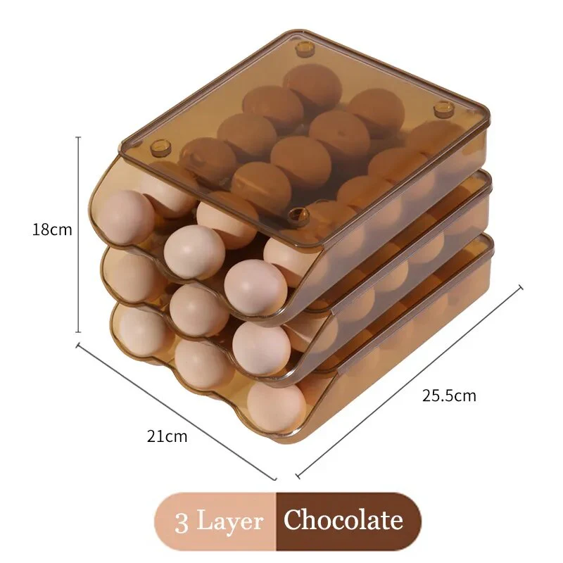 Self-Rolling Egg Storage Box - Image 6