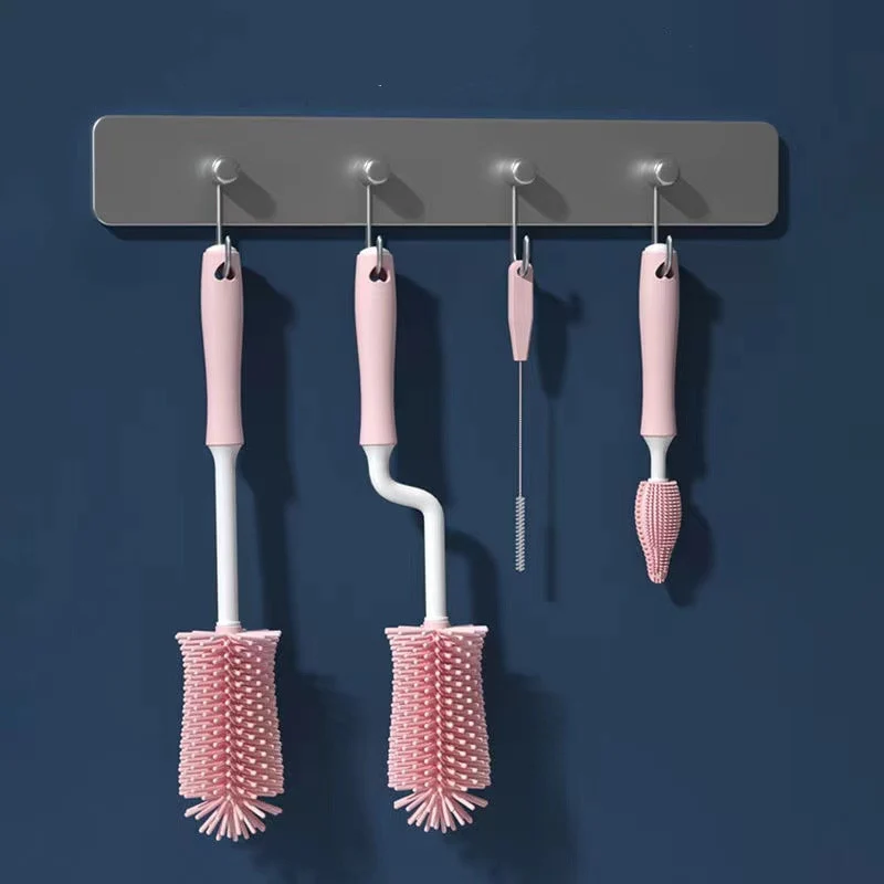 Silicone Milk Bottle Cleaning Brush Set - Image 7