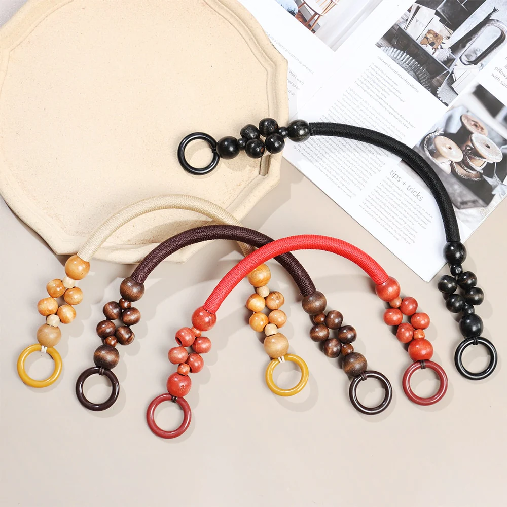 Wooden Bead Rope Bag Strap - Image 10